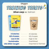 Silver Carp & Sweet Potato Dog Training Bites