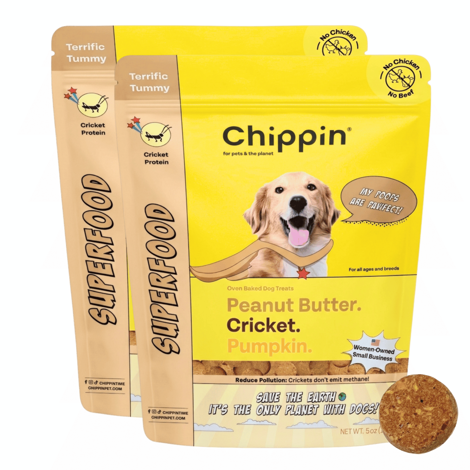Superfood | Omega-3 Dog Treat | Cricket Protein | Chippin